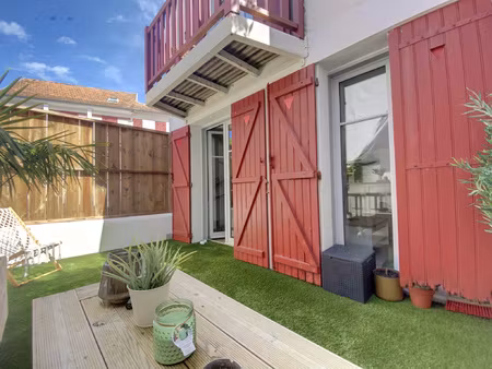 arcachon - abatilles ! t2 rénové de 45 m2 avec 2 terrasses d