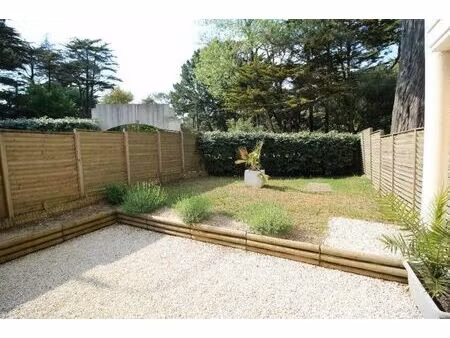 studio avec double jardin  28 m2  la baule (les pins)