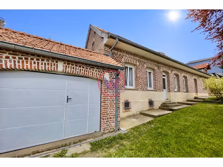 secteur wailly/riviere - longère en briques 150m2 habitables