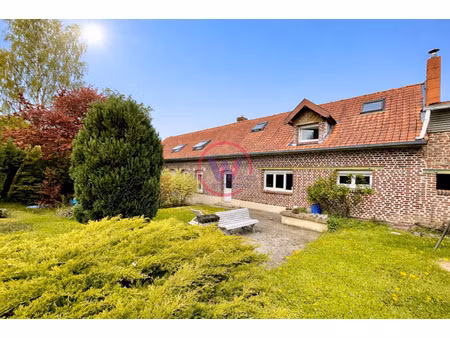secteur wailly/riviere - longère en briques 150m2 habitables