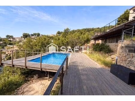 toulon ouest maison t4 sur 500m2 + garage