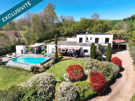 villa contemporaine – vue panoramique pyrénées – prestations premium