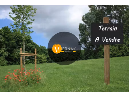 terrain plat - 905 m2 - viabilisé