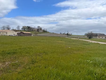 vente terrain à construire 900 m² ribagnac (24240)