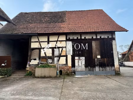 3%com grange à aménager au centre de waltenheim sur zorn