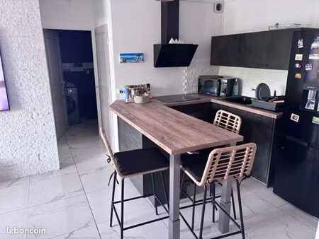 t3 57 m² avec terrasse  vue pyrénées  piscine et parking – tarbes