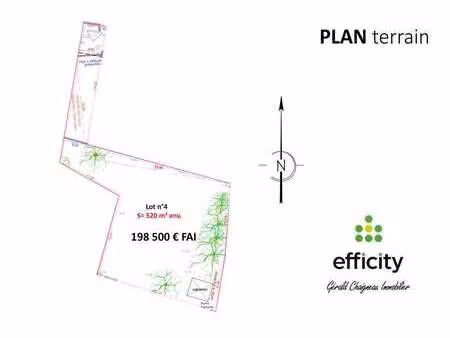 vente terrain à bretignolles-sur-mer (85470) : à vendre / 520m² bretignolles-sur-mer