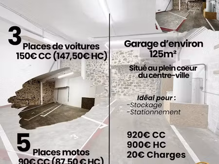 location parking 125 m² à narbonne (11100)  150 €