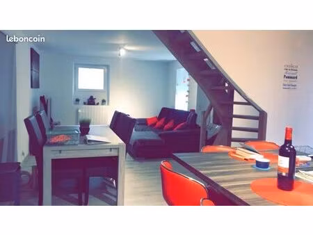duplex 80m2 - meublé - thonon est - à deux pas du lac