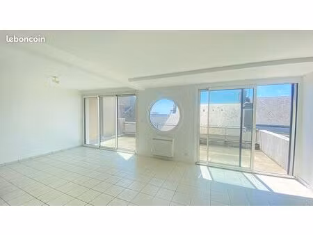 appartement f2 rdc terrasse granville