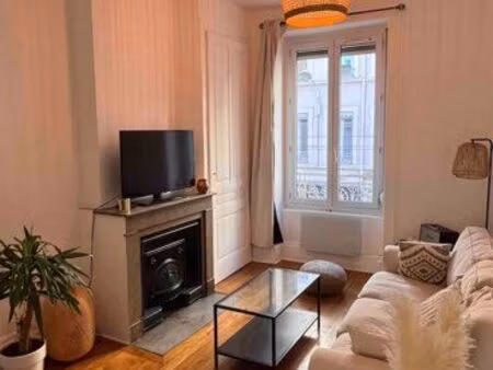 lyon 6 - appartement t2 meublé