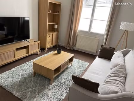 t2 rénové meublé 58m2 gare visitation