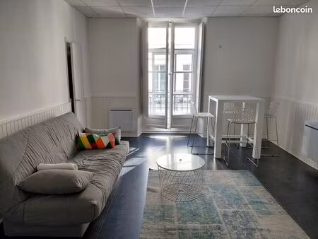studio meublé 28m² rue maréchal joffre centre ville