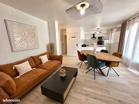 appartement t3 avec cour privative – parking – résidence calme à la campagne proche aigues