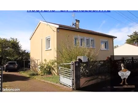 maison 3 chambres avec jardin calme proche de lyon