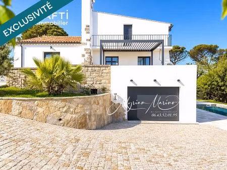 saint-aygulf villa rénovée 4 ch  piscine  double garage  proche plages