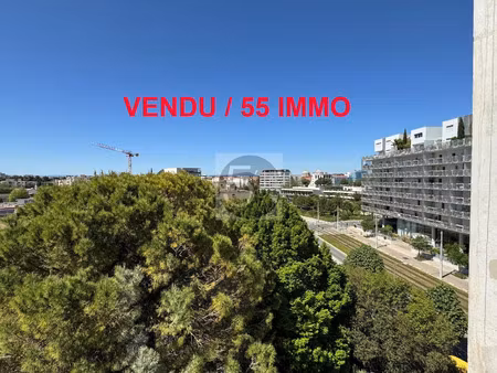vente appartement 3 pièces 82 m² montpellier (34000)