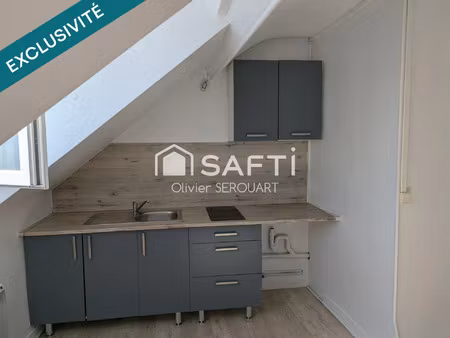vente appartement 2 pièces 27 m² saint-quentin (02100)