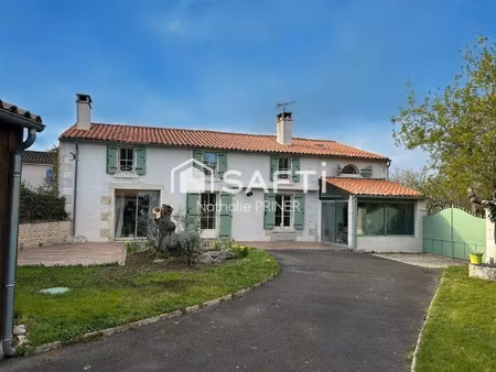 vente maison 5 pièces 141 m² benet (85490)