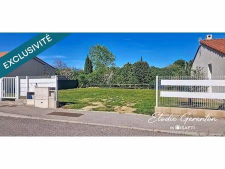 vente terrain 296 m² vinça (66320)