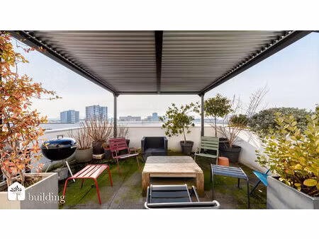 asnières-sur-seine les hauts d'asnières - duplex 5 pièces de 106 40 m² avec terrasse de 43