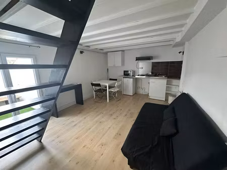 coeur grabels! ff2 en duplex meublé