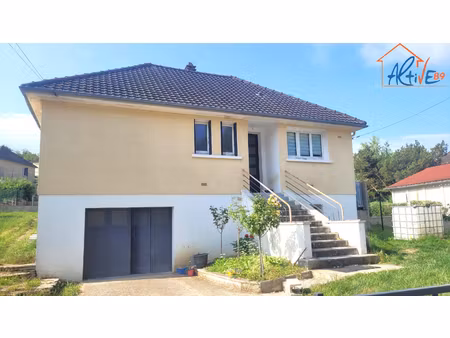 commune de vaux maison à moins de 10 minutes d'auxerre  pavillon avec sous-sol total dans 