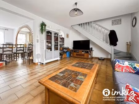 maison 5 pièces 3 chambres  jardin et box