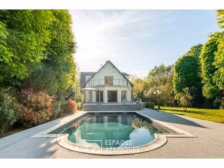 maison avec piscine sur l'île des moulins - le perreux-sur-marne
