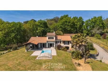 propriété entre pins et pyrénées aux multiples possibilités