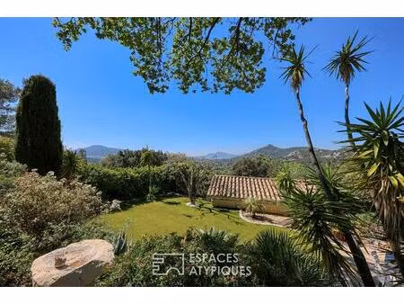 cadre nature pour cette villa aux portes de hyères