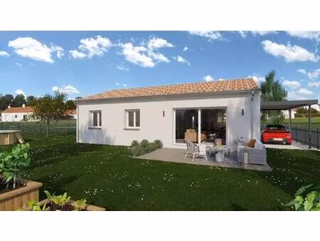 terrain avec maison neuve à vendre