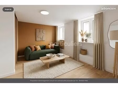 studio 1 pièce 21 m²