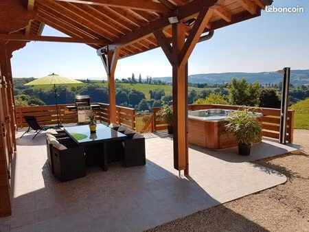 chalet d'exception 235 m² – vue panoramique – entièrement rénové – studio indépendant