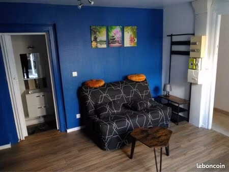 515cc joli t1 meublé avec cour  au centre  éligible apl