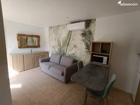 2 pièces meublé à louer