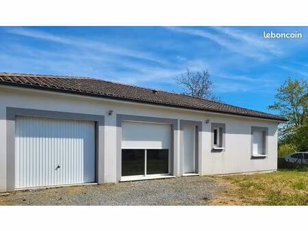 maison recente à louer plein pied