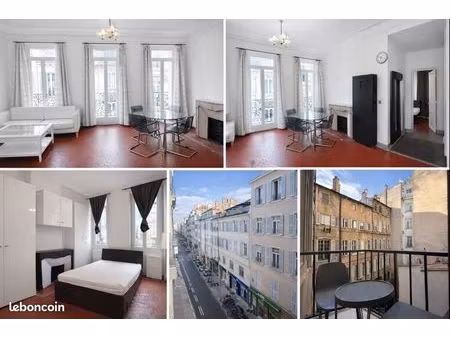 à louer – appartement 60m2 – rue paradis  13006 marseille