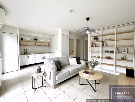 montpellier f3 de 59 80 m2 en duplex avec jardin et garage