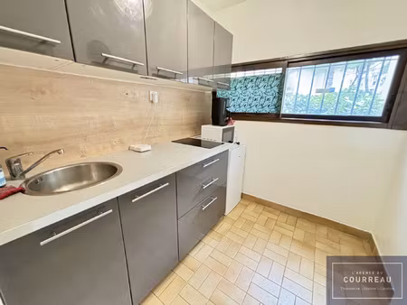 f2 meublé de 42.19 m2 vendu loué