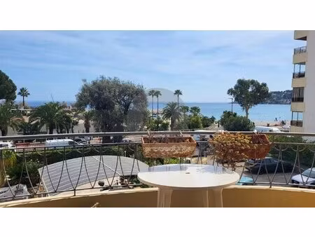 roquebrune - front de mer - deux pièces avec terrasses - cave - parking collectif