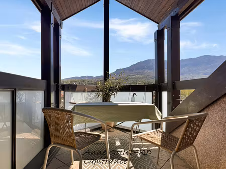 tresserve (73) - spacieux t2 avec terrasse - vue panoramique montagnes