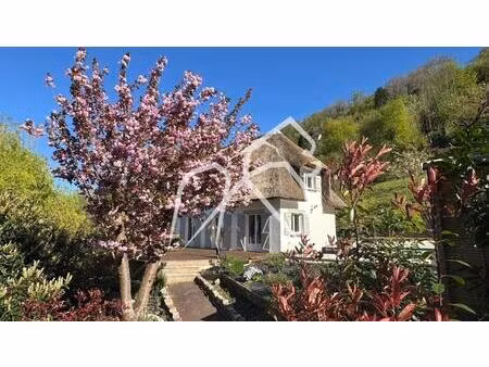 chaumiere avec piscine | vue sur seine | la bouille