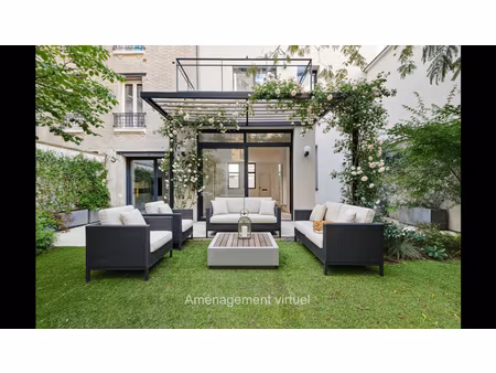 rare- villa d'exception à boulogne-billancourt de 265 m2