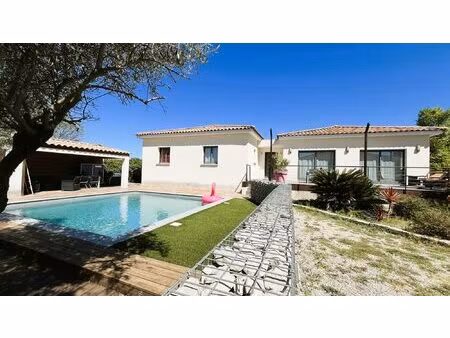 le pouget villa t5 avec piscine + grand garage