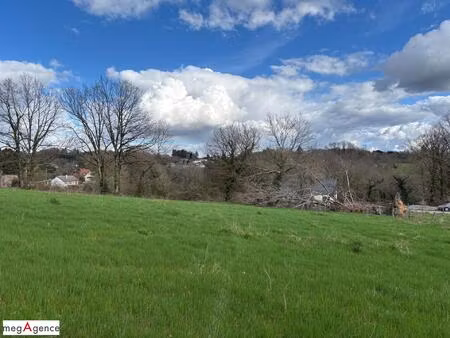 entre brive et tulle terrain à bâtir de 1447 m²