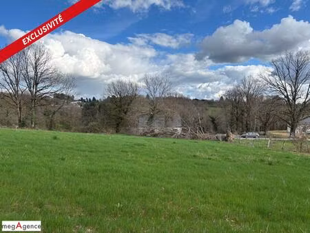 terrain à bâtir entre brive et tulle 1493 m²