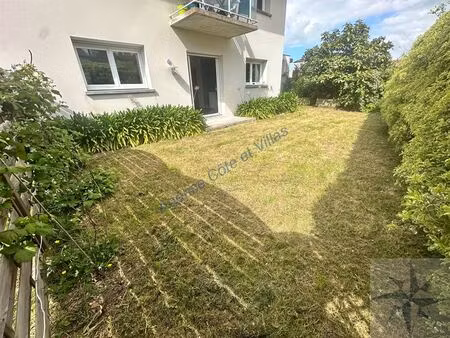 location annuelle t3 en rdj au calme à 450 m du bourg de pléneuf