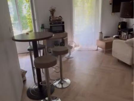 t2 meublé - calme et spacieux