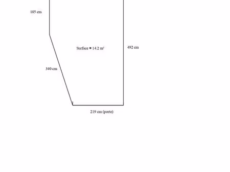 ◊ grand box fermé 14 m² – toulouse rangueil – proche métro
